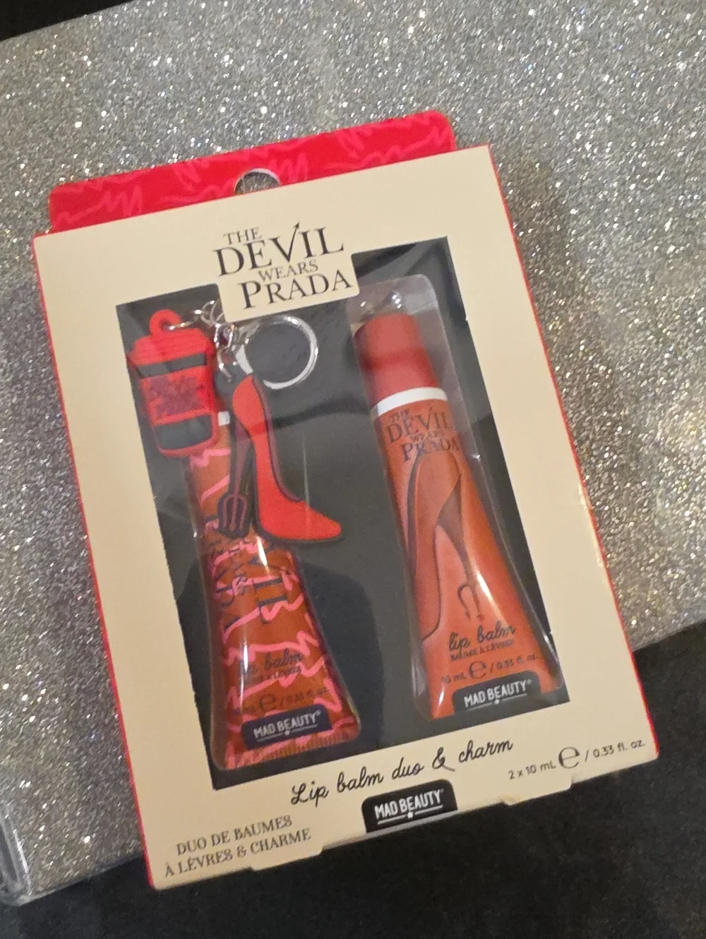Mad Beauty X The Devil Wears Prada Lip Balm Duo & Charm